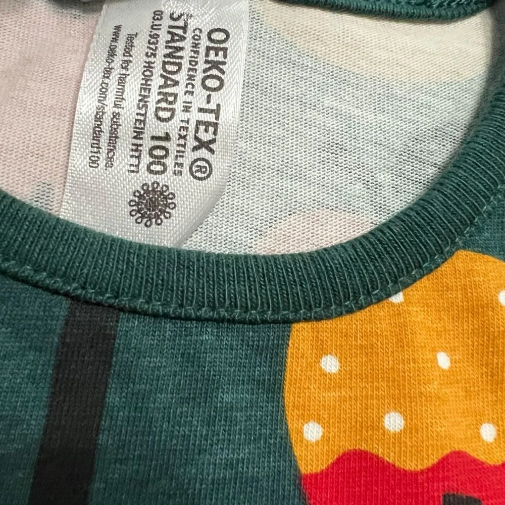 Hanna Andersson Sz 110 Candy Apples Pocket Dress